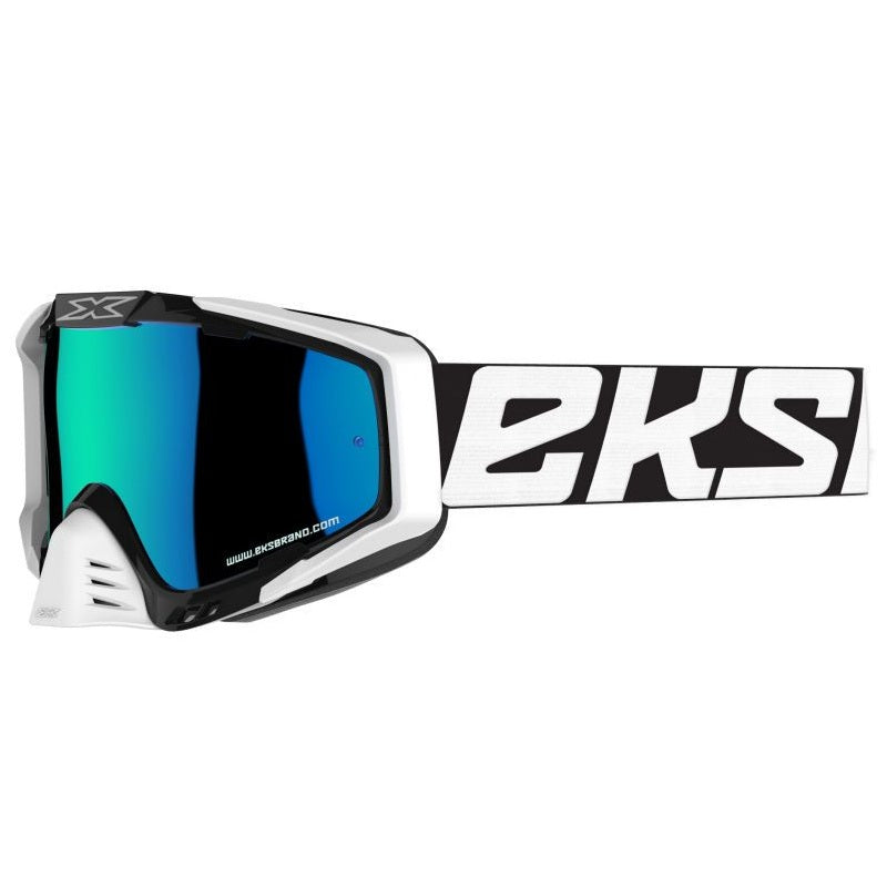 EKS EKS-S Crossglasögon Svart Vit