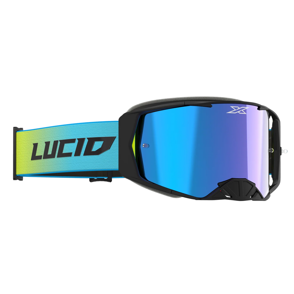 EKS Lucid Fade Crossglasögon Blå Neongul