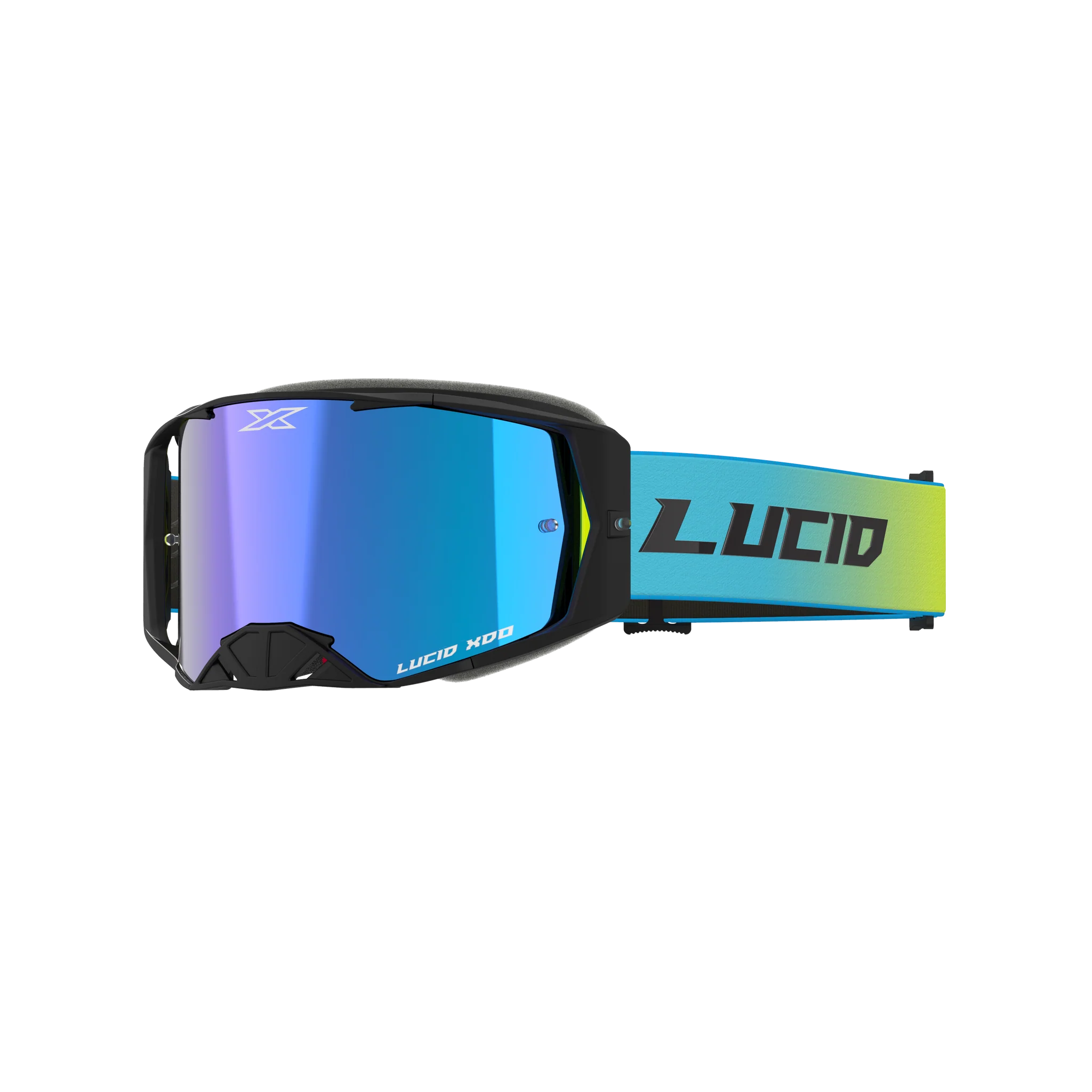 EKS Lucid Fade Crossglasögon Blå Neongul