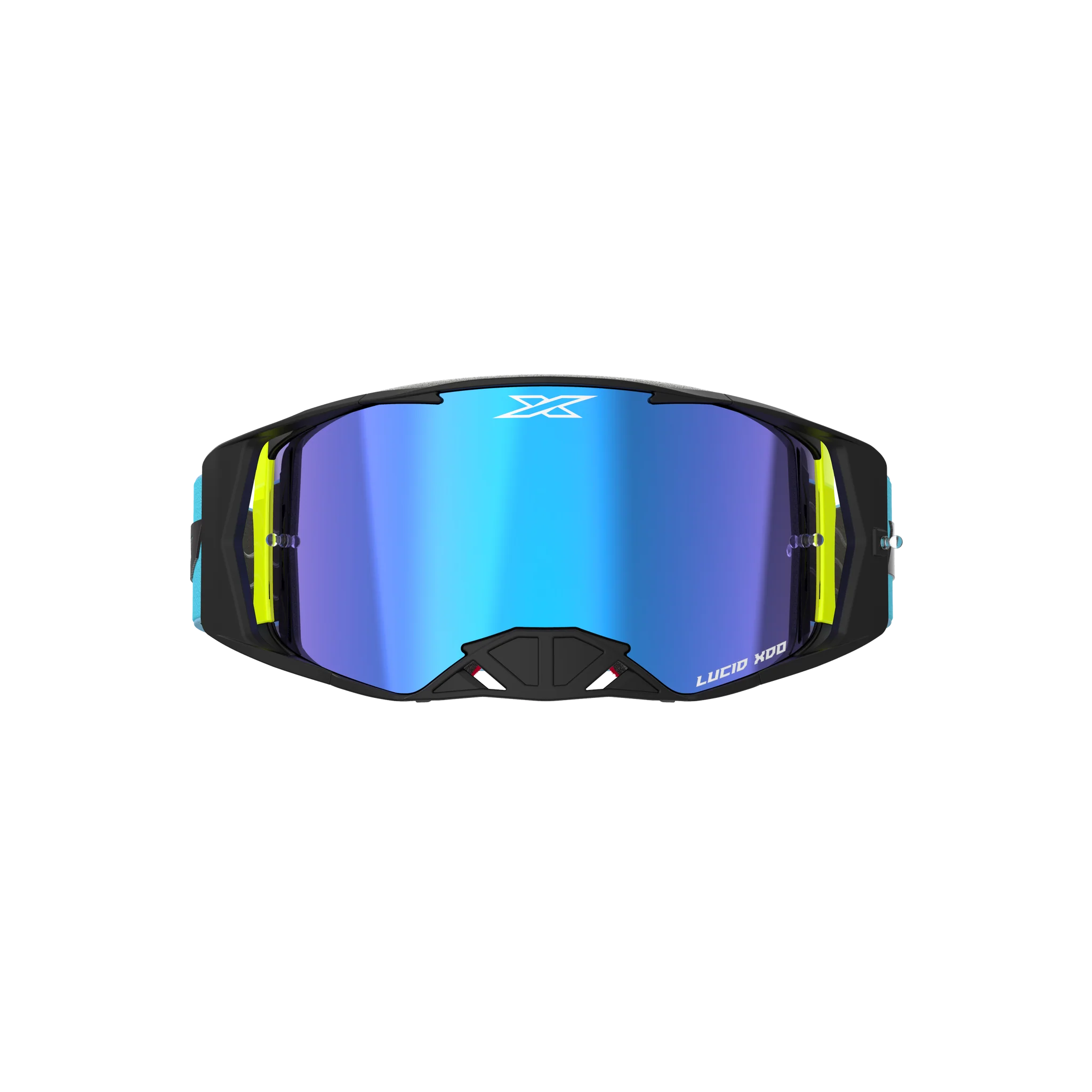 EKS Lucid Fade Crossglasögon Blå Neongul