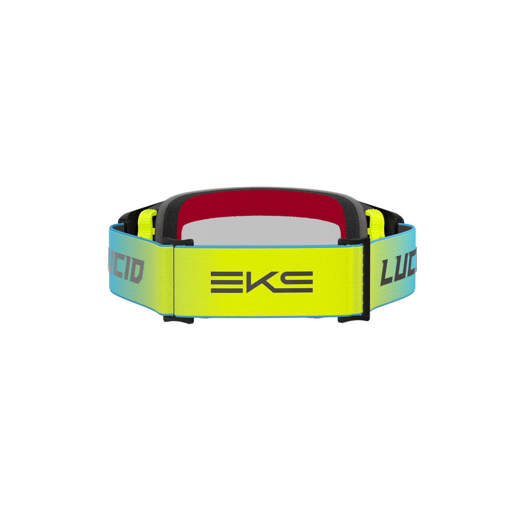 EKS Lucid Fade Crossglasögon Blå Neongul