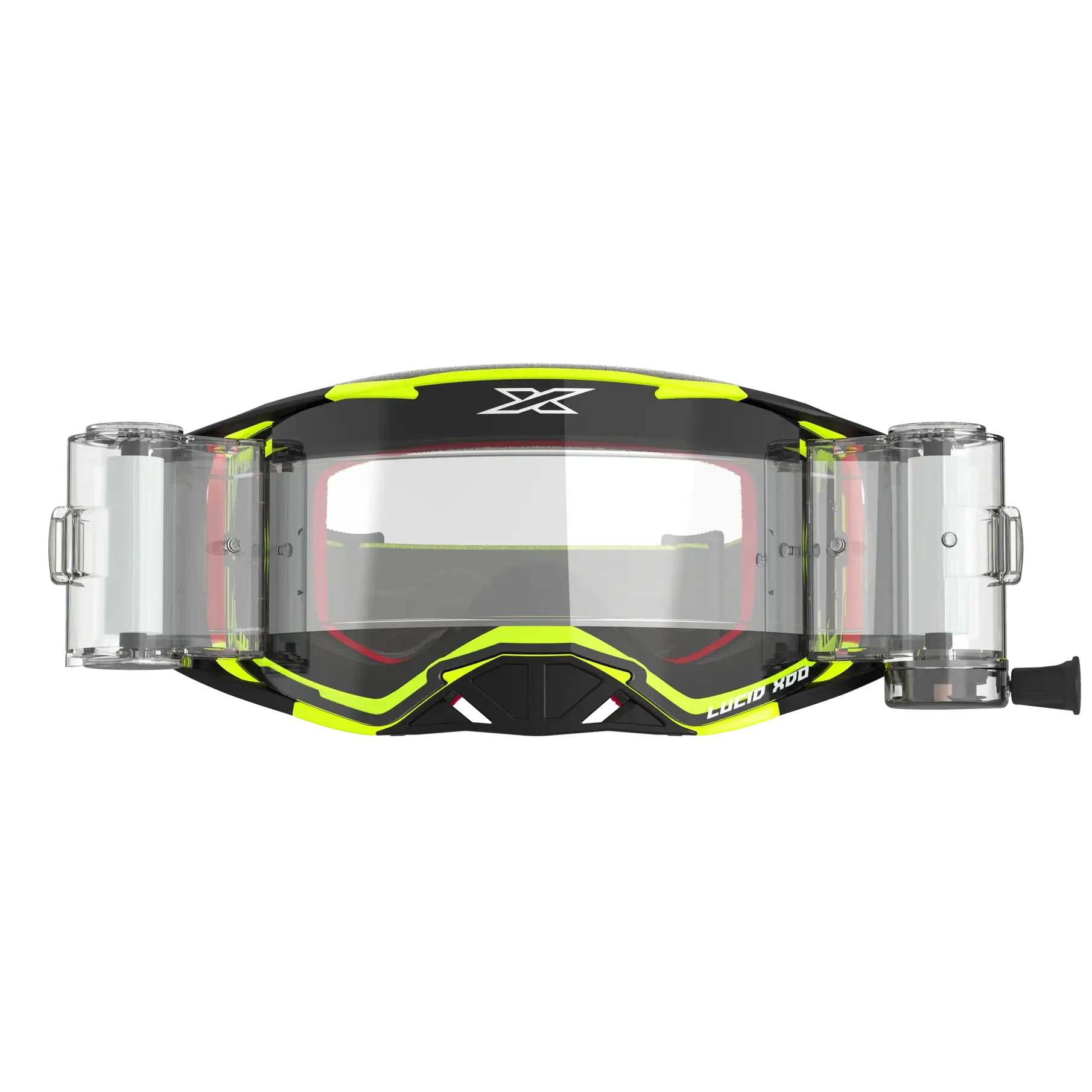 EKS Lucid Race ZIP OFF Crossglasögon Gul/Svart