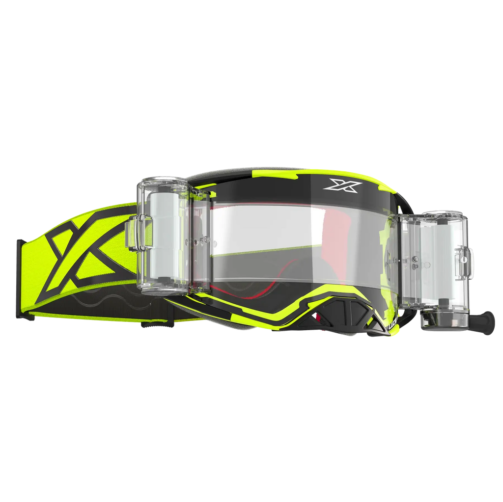 EKS Lucid Race ZIP OFF Crossglasögon Gul/Svart