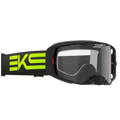 EKS Race Face Crossglasögon Svart/Neon-Gul
