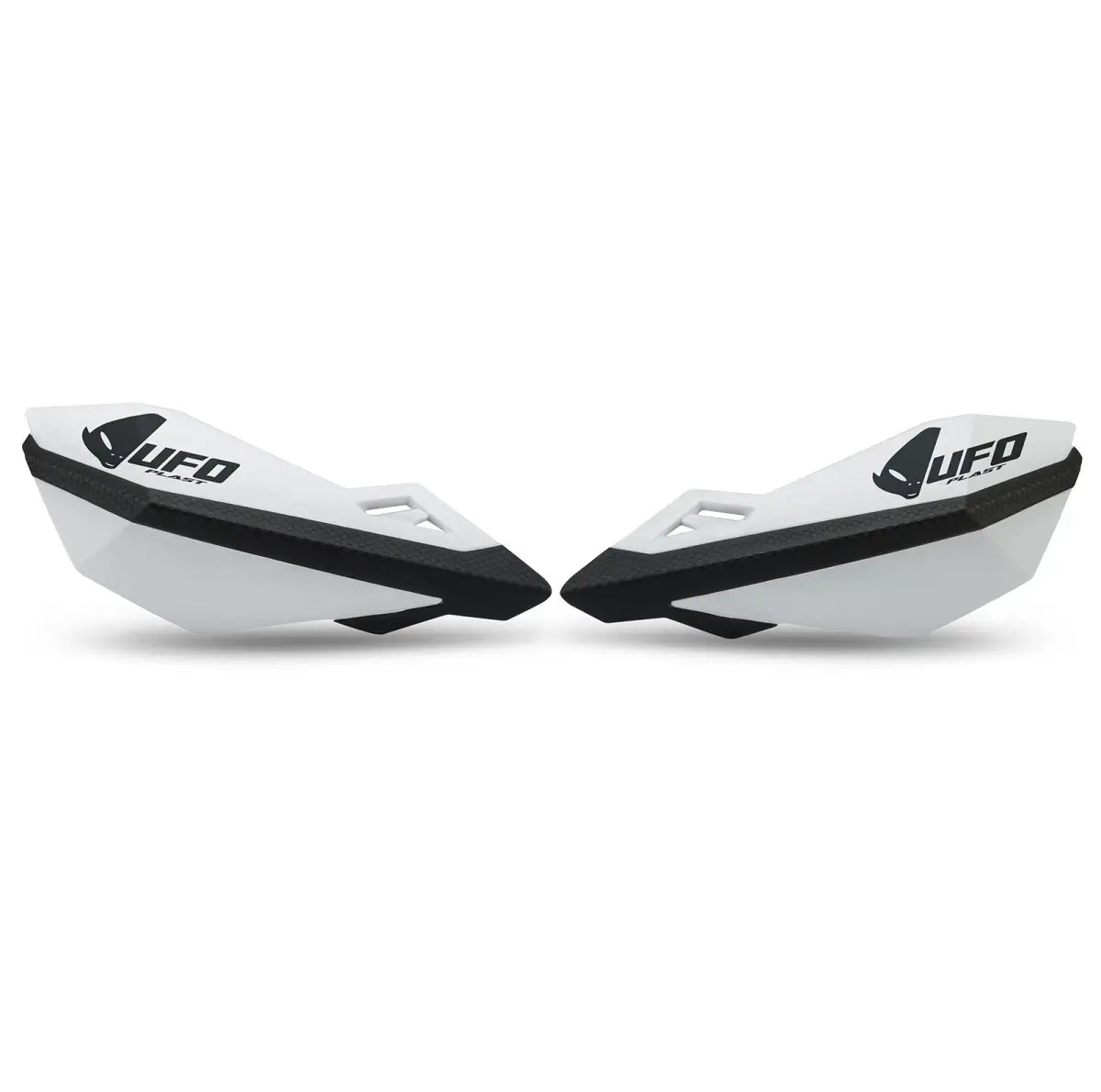 UFO Handguards Traxion Handskydd Vit
