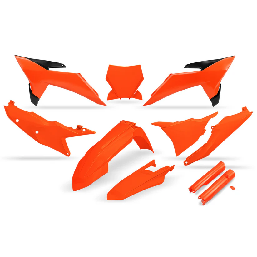 UFO Komplett Plastkit KTM SX/SX-F 125/450 2024-2026 Neon