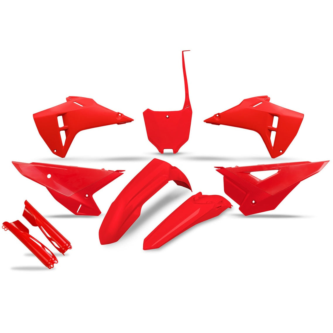UFO Komplett Plastkit Honda CRF 250450R 2025-2026 Röd