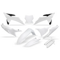 UFO Komplett Plastkit KTM SX/SX-F 125/450 2024-2026 Vit