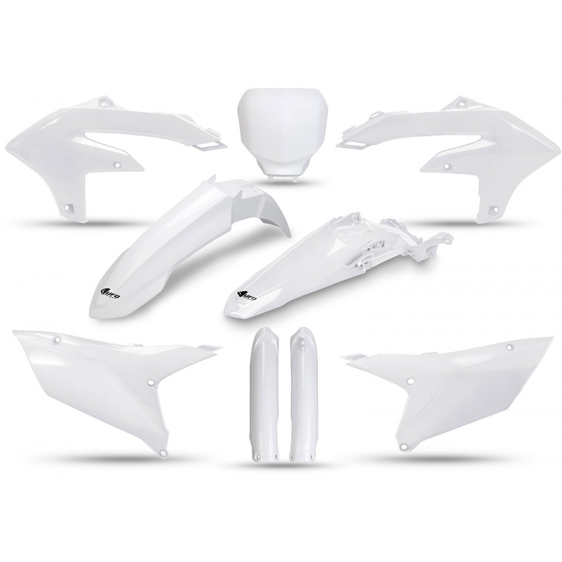 UFO Komplett Plastkit YAMAHA YZF 250/450 2024-2026 Vit