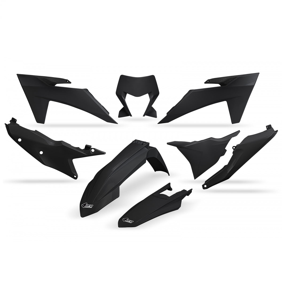 UFO Plastkit Enduro KTM EXCEXC-F 150450 2024-2026 Svart