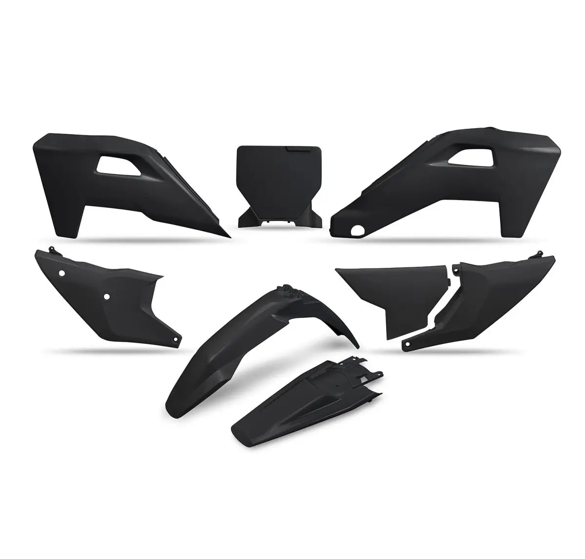 UFO Plastkit Husqvarna TC/FC 125/450 2023-2026 Svart