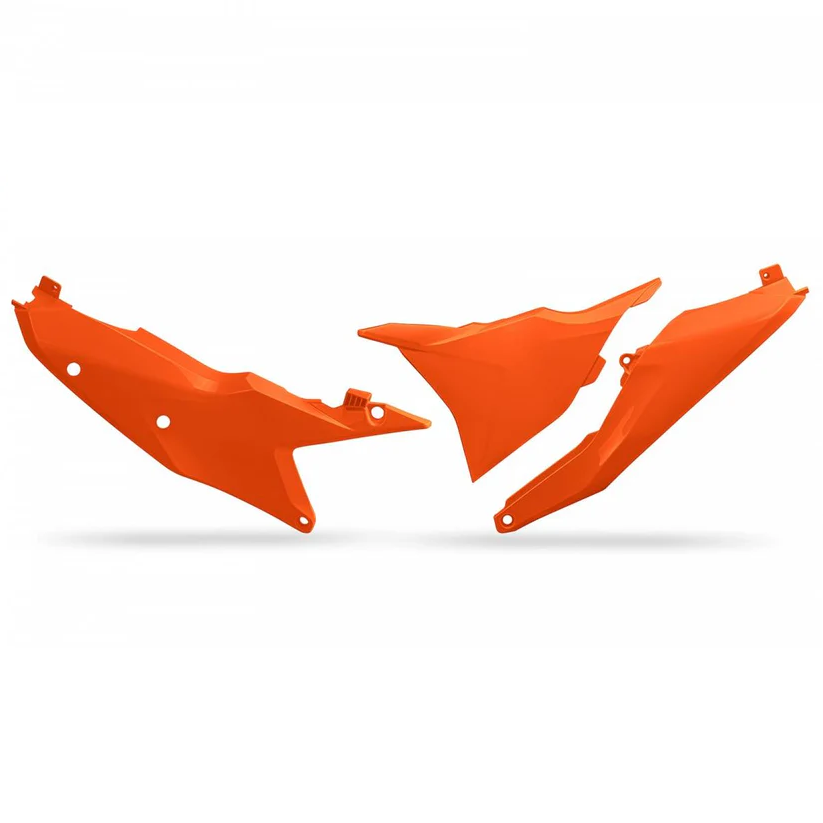 UFO Sidopaneler Med Luftburk KTM SX/SX-F 2023-2026 Orange